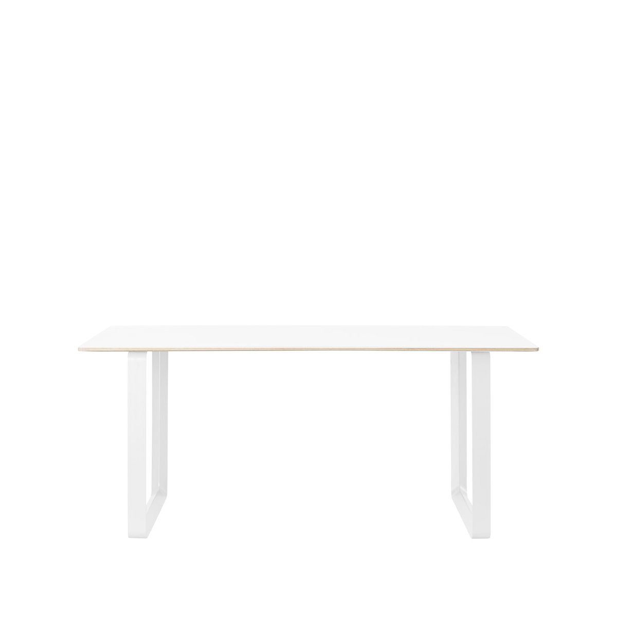 Bilde av Muuto 70/70 spisebord 170 x 85 cm White laminate-Plywood-White