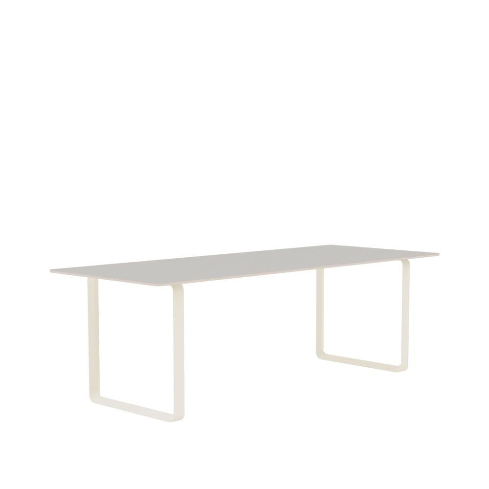Bilde av Muuto 70/70 spisebord 225 x 90 cm Grey linoleum-Plywood-Sand