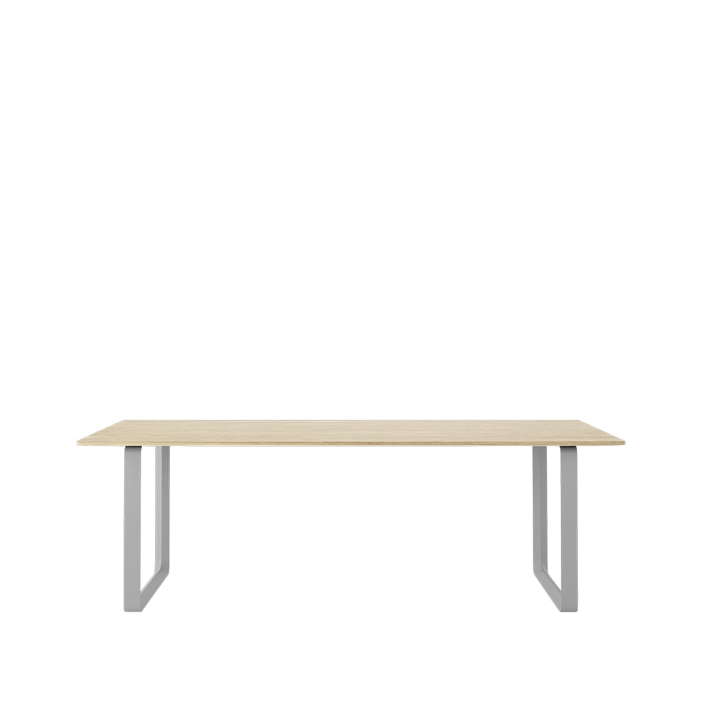 Bilde av Muuto 70/70 spisebord 225 x 90 cm Solid oak-Grey