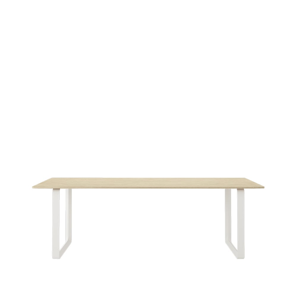 Bilde av Muuto 70/70 spisebord 225 x 90 cm Solid oak-White