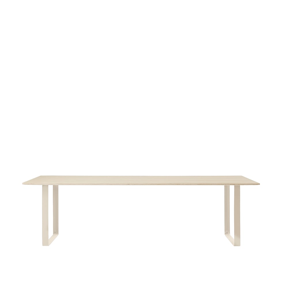 Bilde av Muuto 70/70 spisebord 255 x 108 cm Oak veener-Plywood-Sand