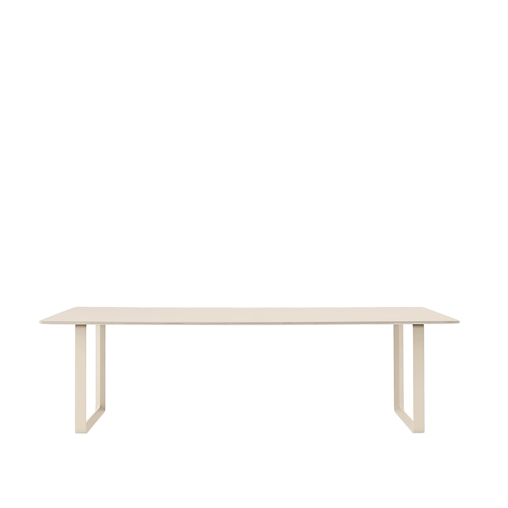 Bilde av Muuto 70/70 spisebord 255 x 108 cm Sand laminate-Plywood-Sand