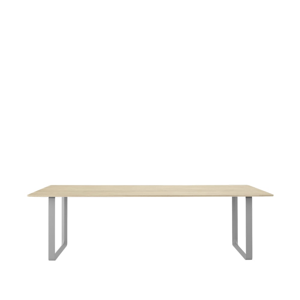 Bilde av Muuto 70/70 spisebord 255 x 108 cm Solid oak-Grey