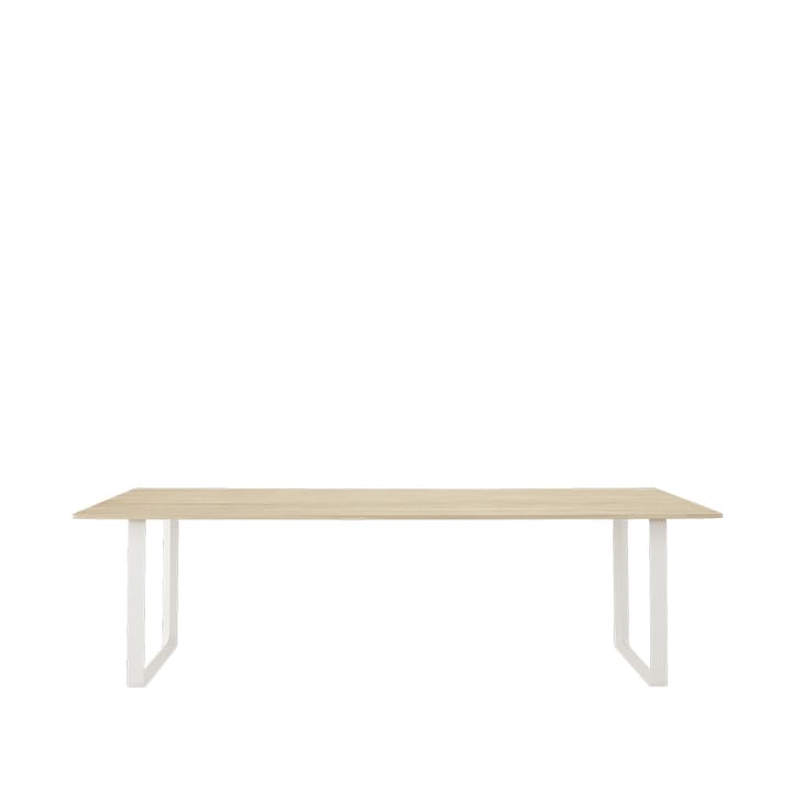 70/70 spisebord 255 x 108 cm - Solid oak-White - Muuto