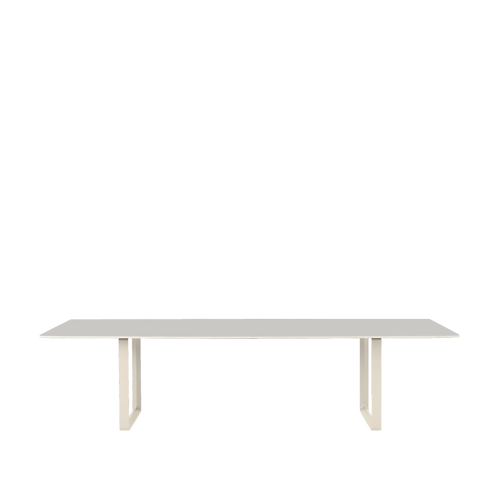 Bilde av Muuto 70/70 spisebord 295 x 108 cm Grey linoleum-Plywood-Sand