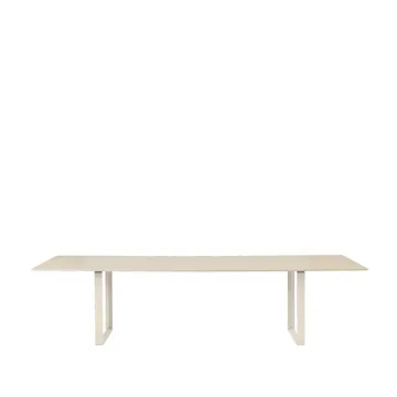 70/70 spisebord 295 x 108 cm - Oak veener-Plywood-Sand - Muuto
