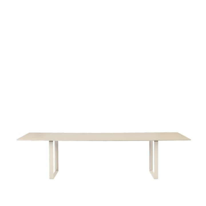 70/70 spisebord 295 x 108 cm - Oak veener-Plywood-Sand - Muuto