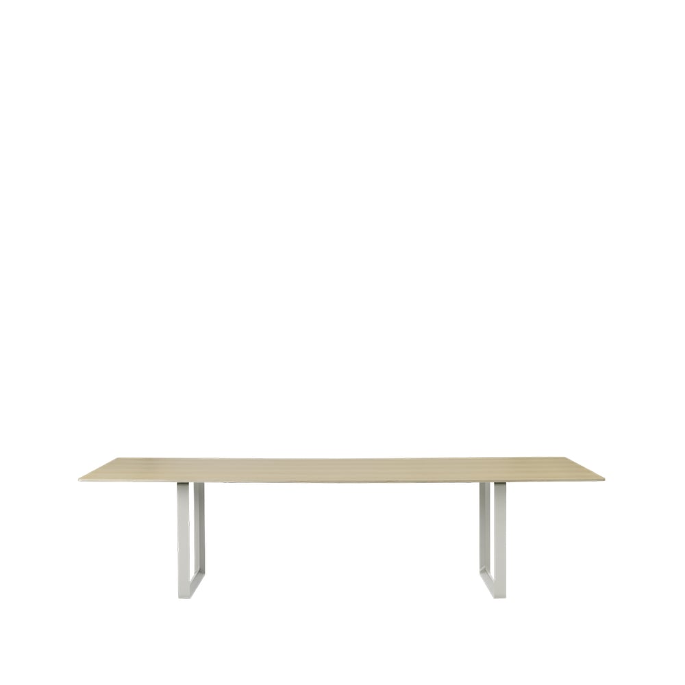 Bilde av Muuto 70/70 spisebord 295 x 108 cm Oak veneer-Plywood-Grey