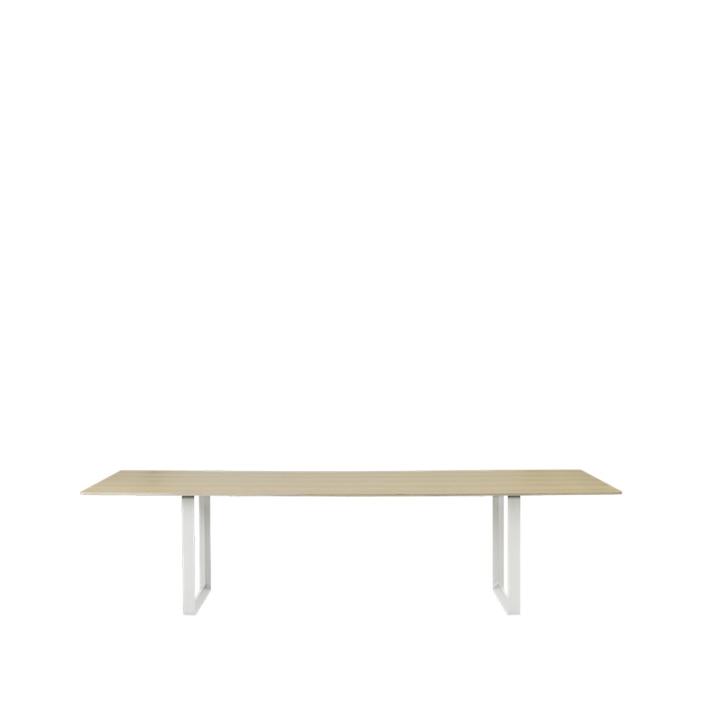 Bilde av Muuto 70/70 spisebord 295 x 108 cm Oak veneer-Plywood-White