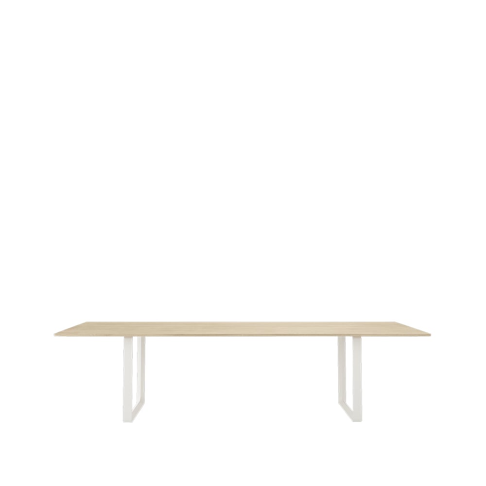 Bilde av Muuto 70/70 spisebord 295 x 108 cm Solid oak-White