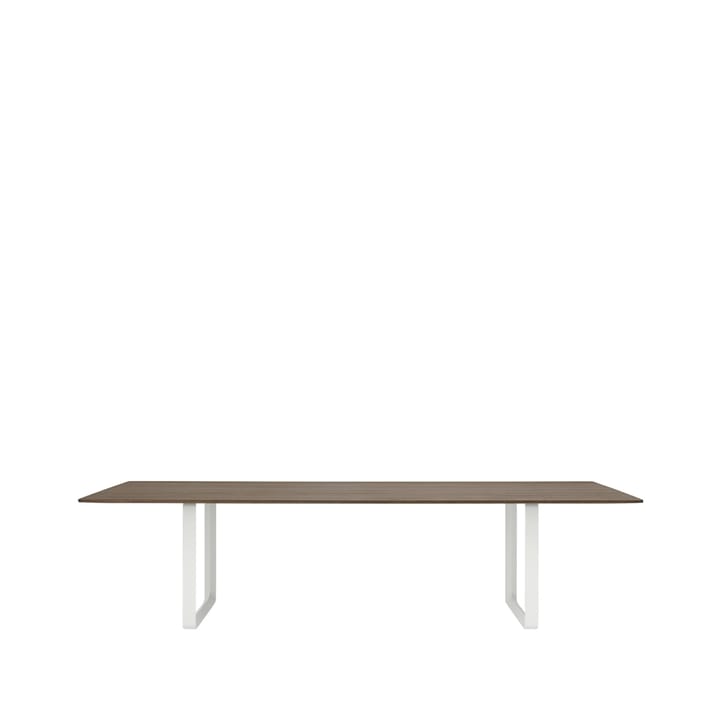 70/70 spisebord 295 x 108 cm - Solid smoked oak-White - Muuto