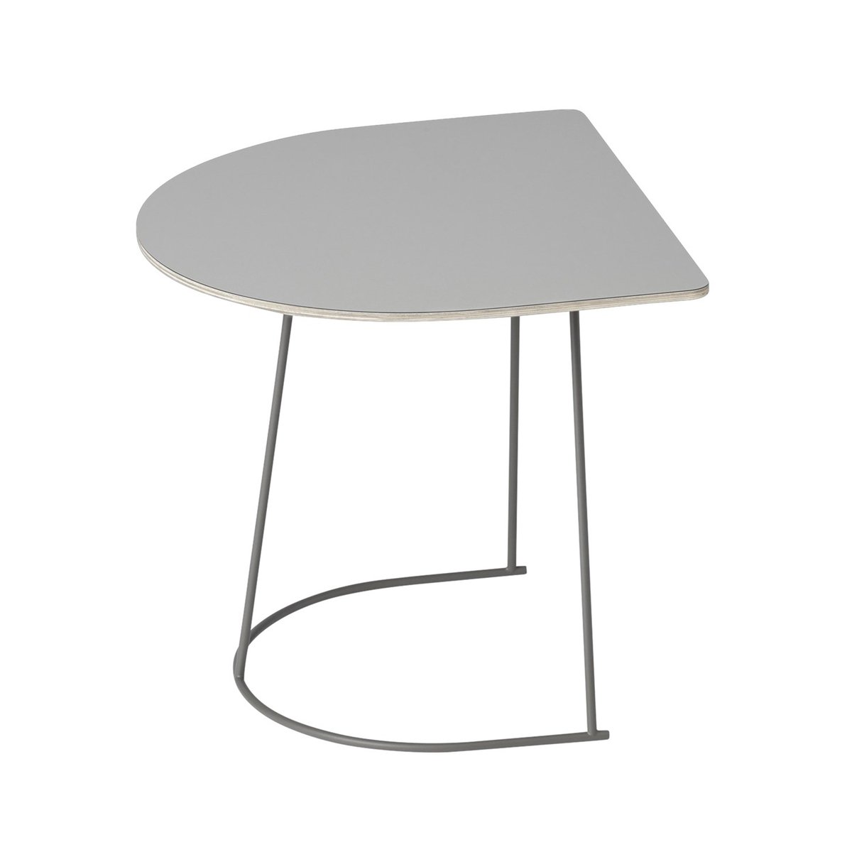 Muuto Airy salongbord half size grå