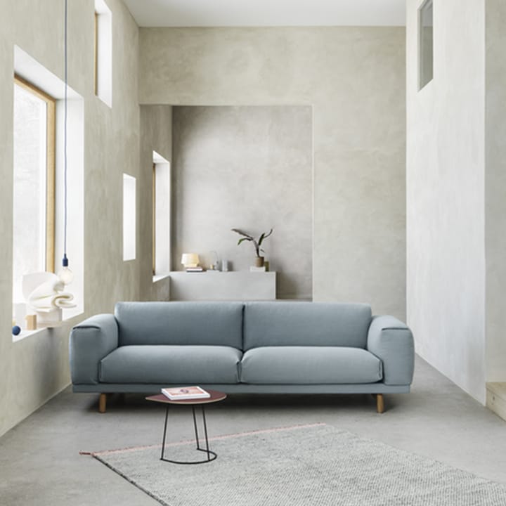 Airy salongbord half size, Plum nanolaminate Muuto