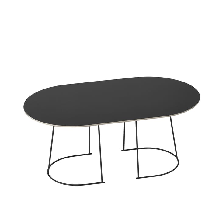 Airy salongbord M - svart - Muuto