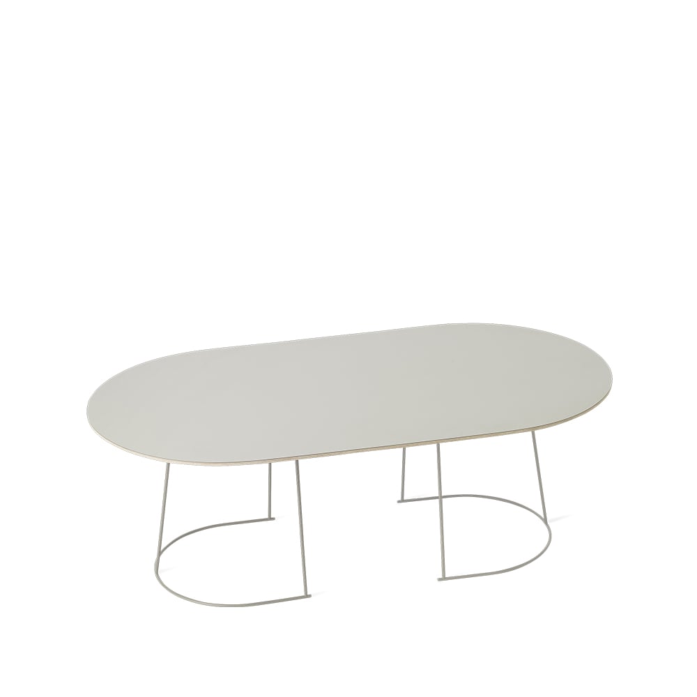 Bilde av Muuto Airy salongbord ovalt grey nanolaminat large