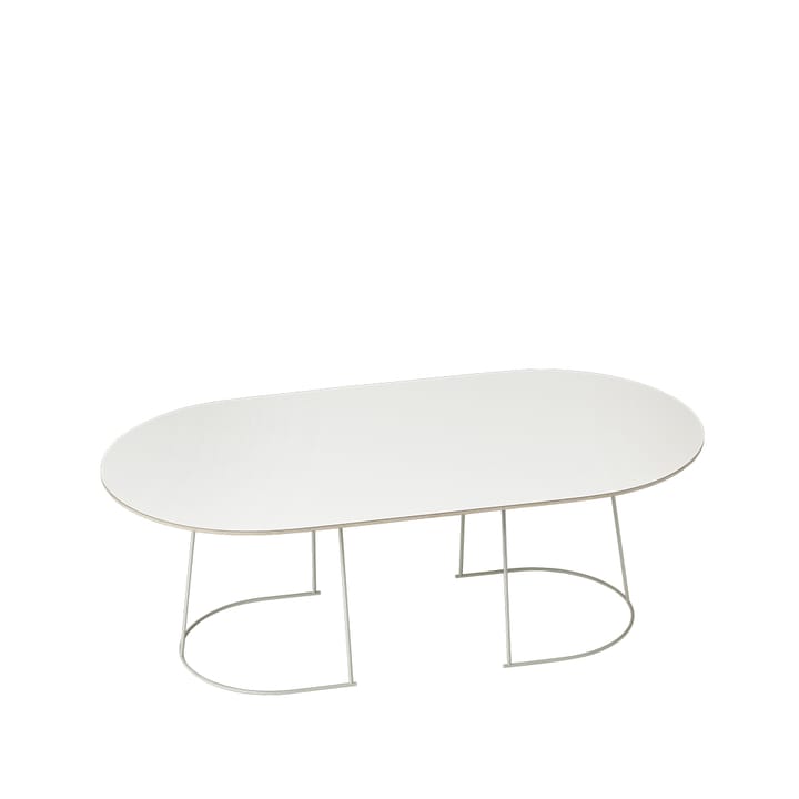 Airy salongbord ovalt - offwhite, nanolaminat, large - Muuto