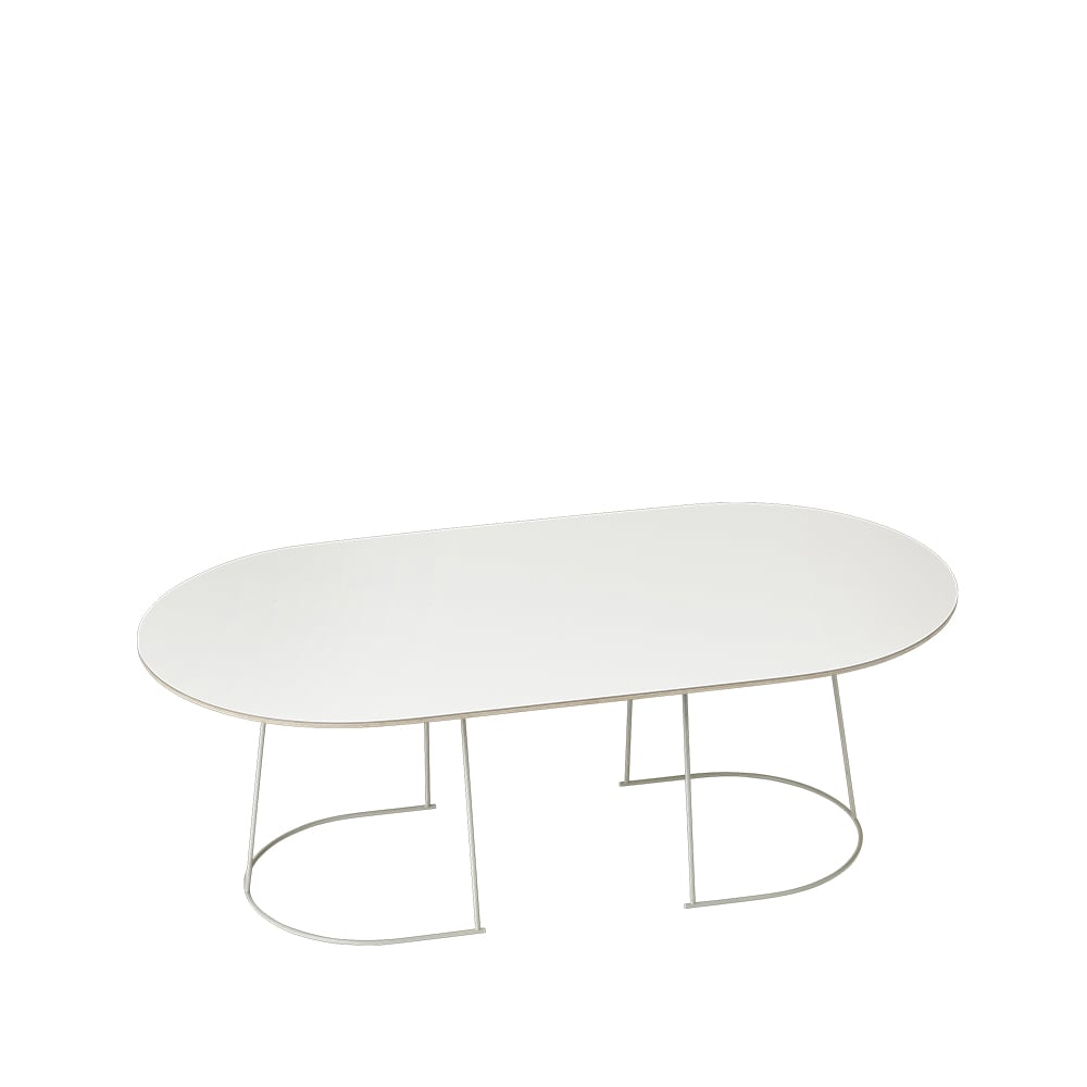 Bilde av Muuto Airy salongbord ovalt offwhite nanolaminat large