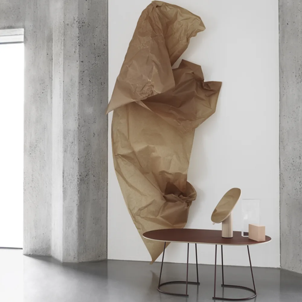 Airy salongbord ovalt, plum, nanolaminat, large Muuto