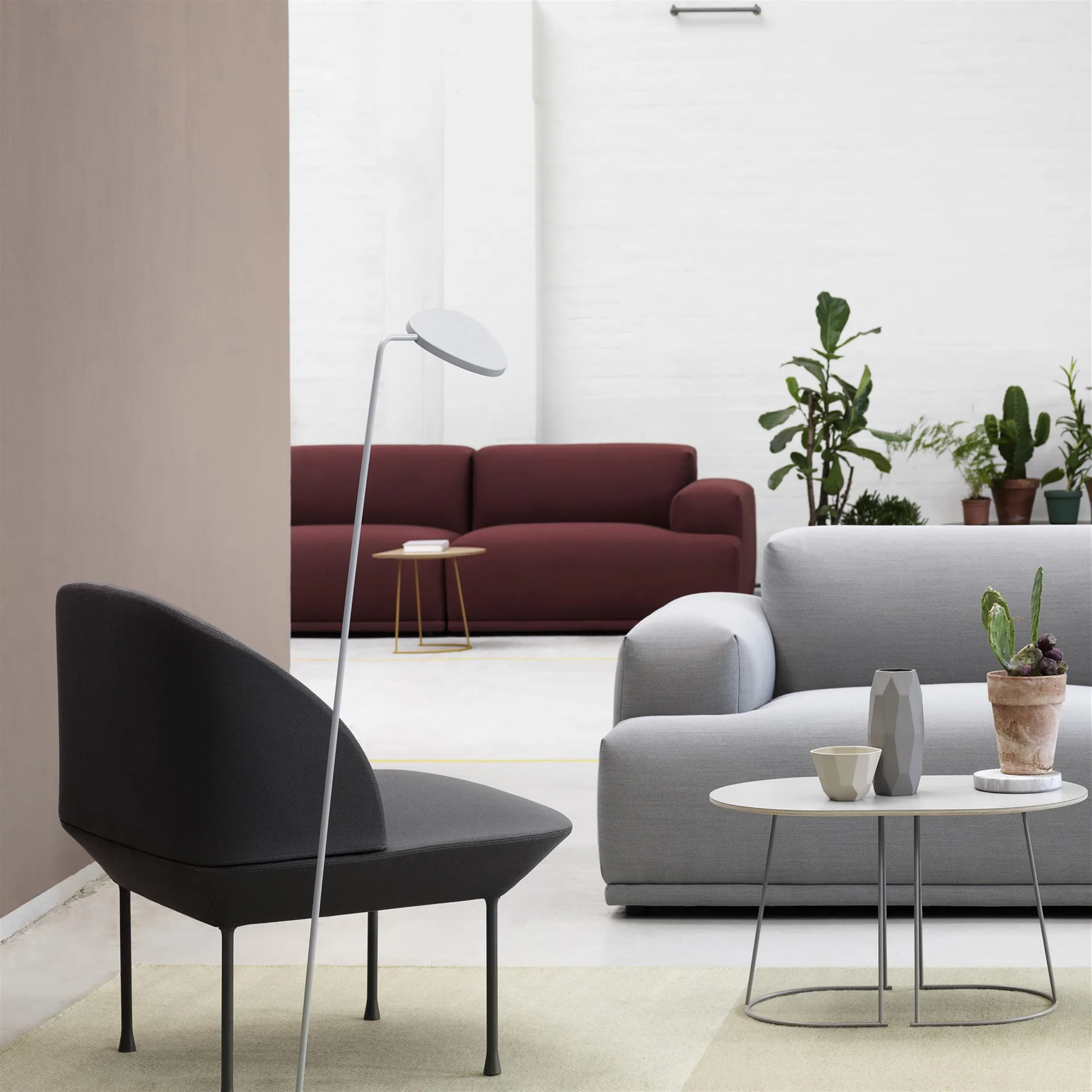Airy sofabord S, off-white Muuto