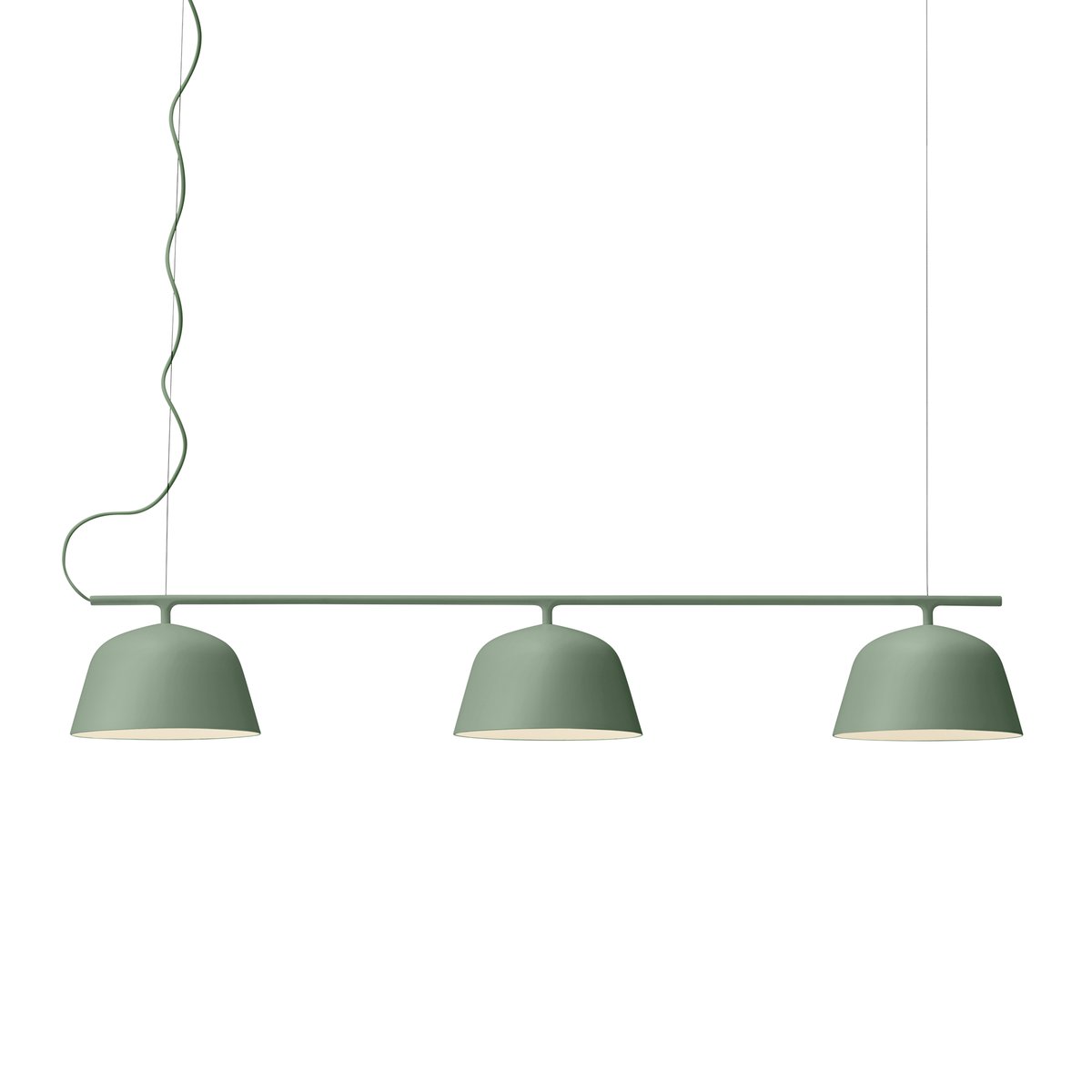 Bilde av Muuto Ambit Rail taklampe Dusty green