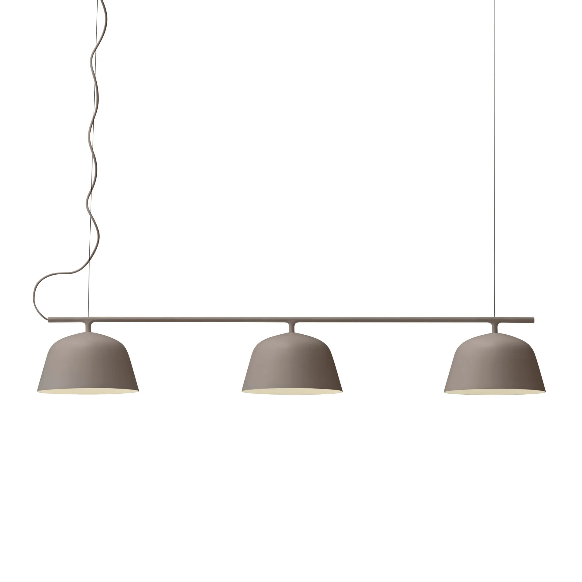 Ambit Rail taklampe, Taupe Muuto