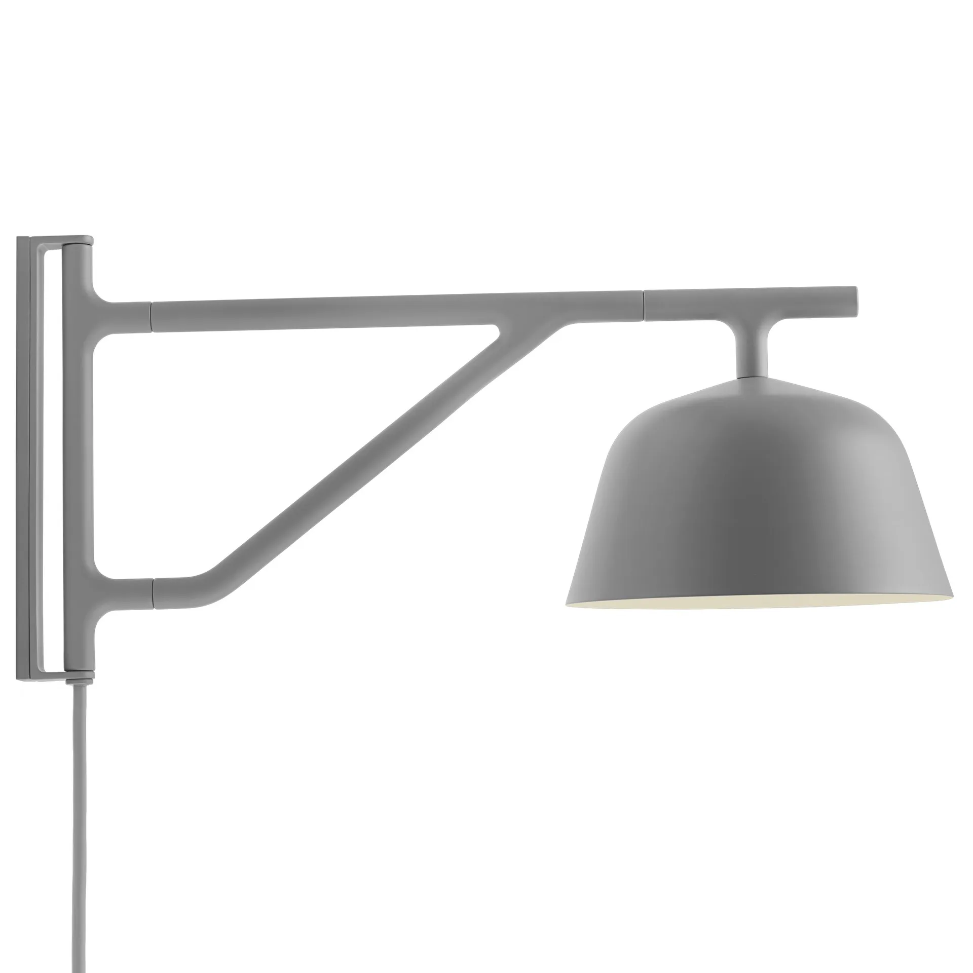Ambit vegglampe, grå Muuto