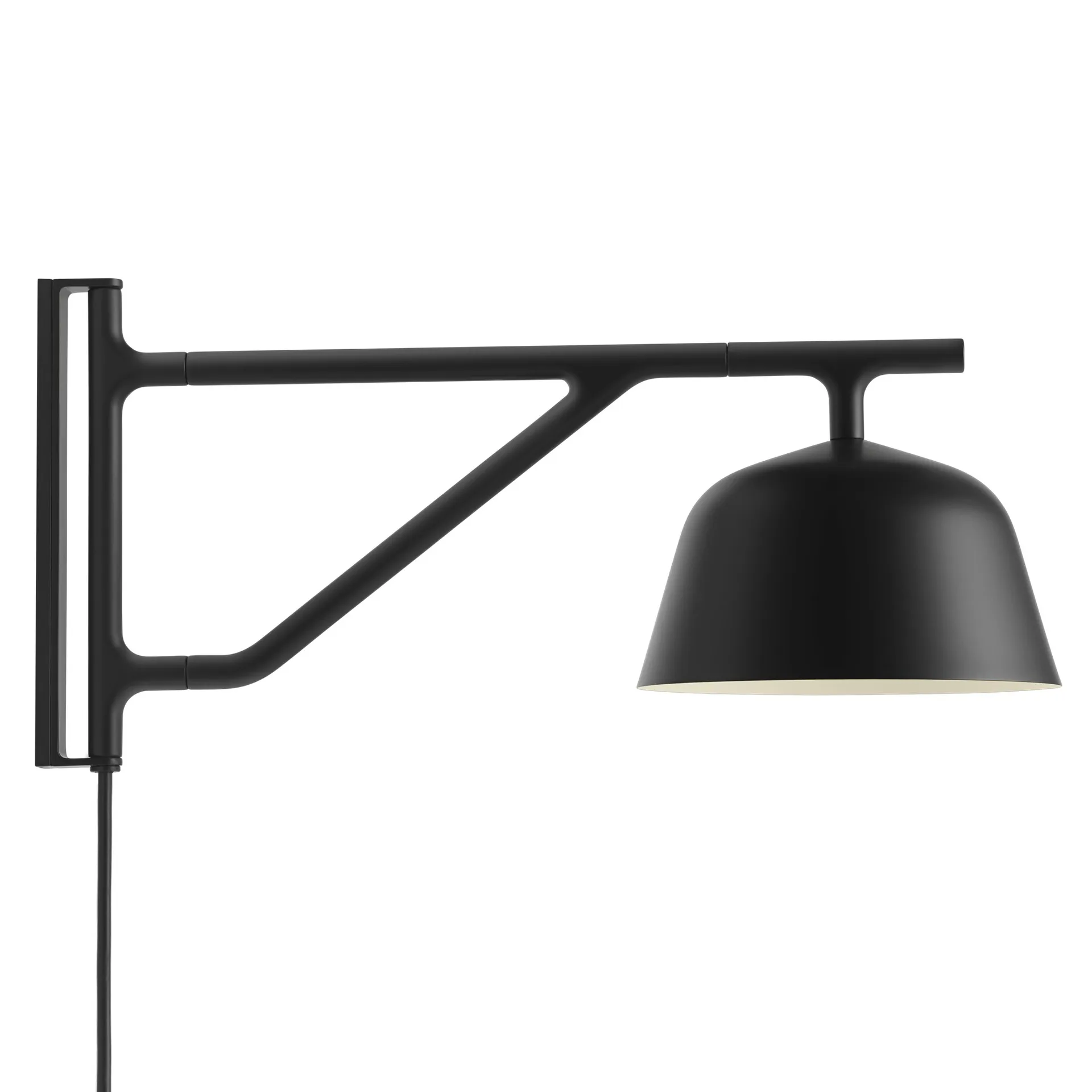 Ambit vegglampe, svart Muuto