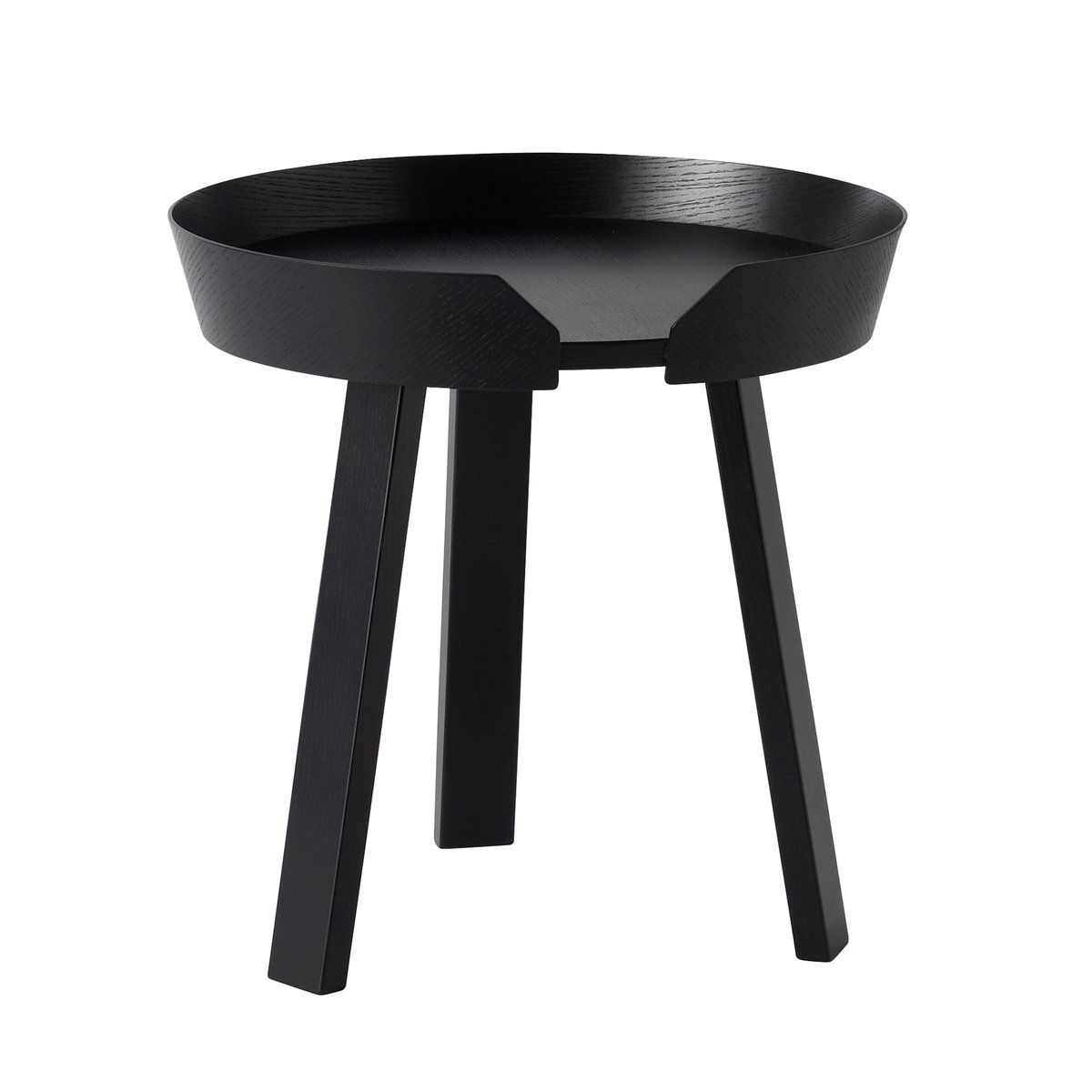 Muuto Around bord lite sort | Skandinavisk Design | Sofabord | Svart