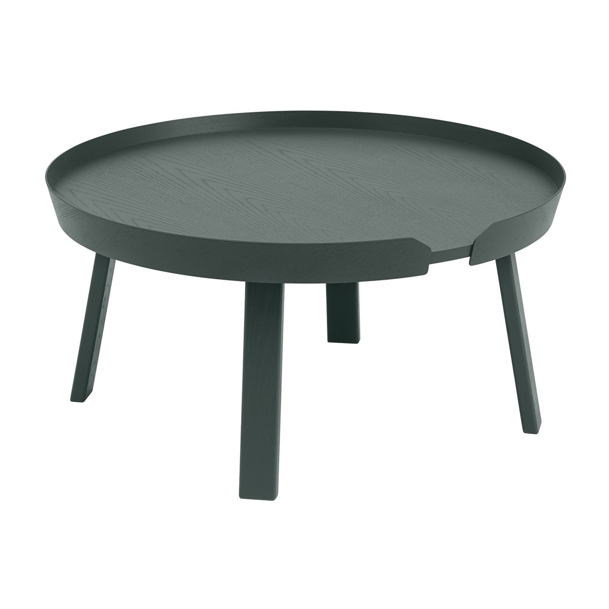 Bilde av Muuto Around bord stort Dark green