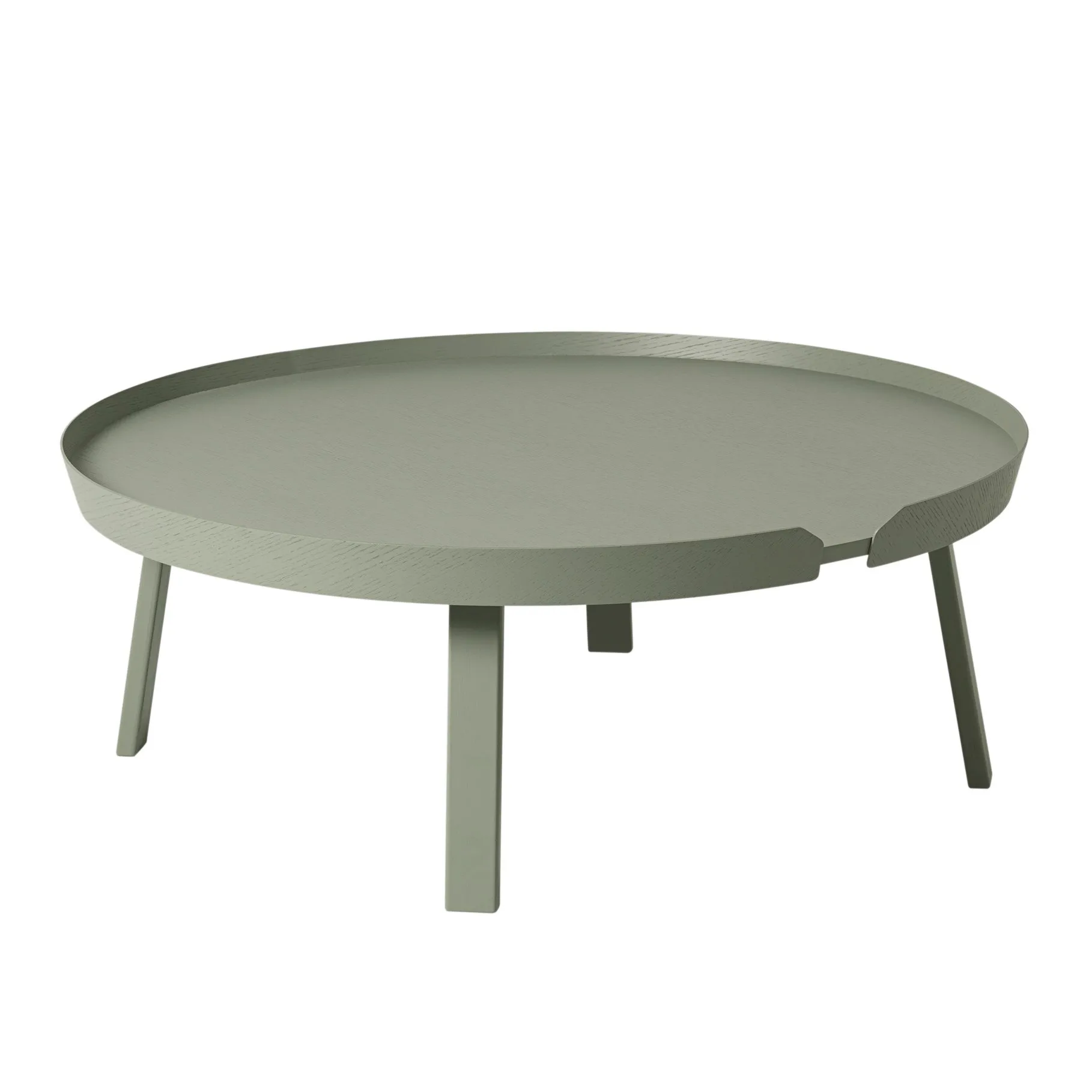 Around bord XL, dusty green (grønn) Muuto