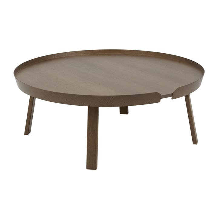 Around bord XL - Stained dark brown - Muuto