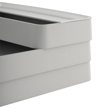 Arrange Desktop lokk 8x24 cm - Aluminum - Muuto