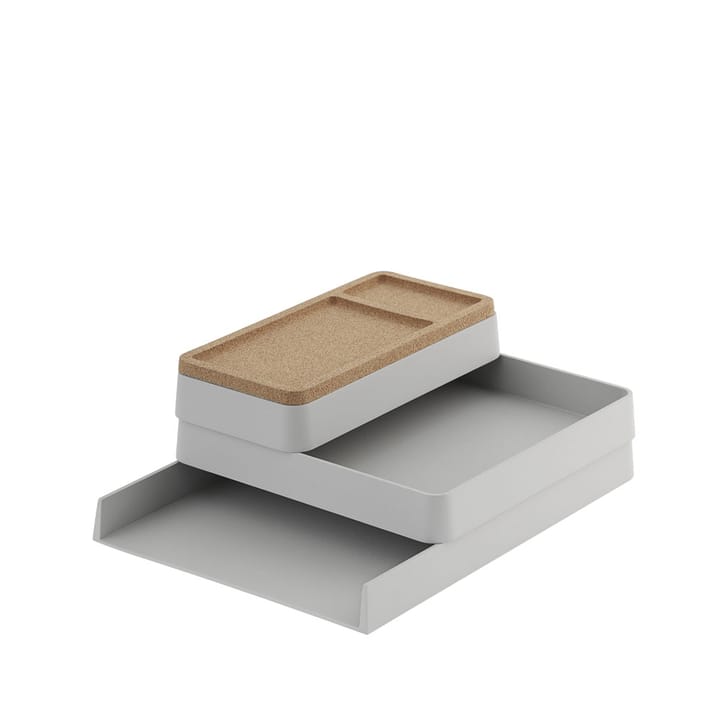 Arrange Desktop oppbevaring - grey, configuration 1 - Muuto