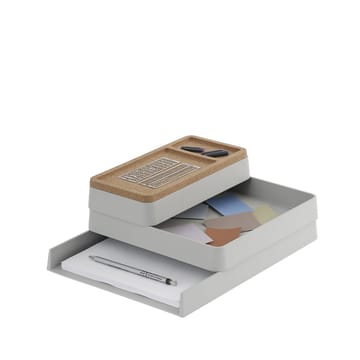 Arrange Desktop oppbevaring - grey, configuration 1 - Muuto