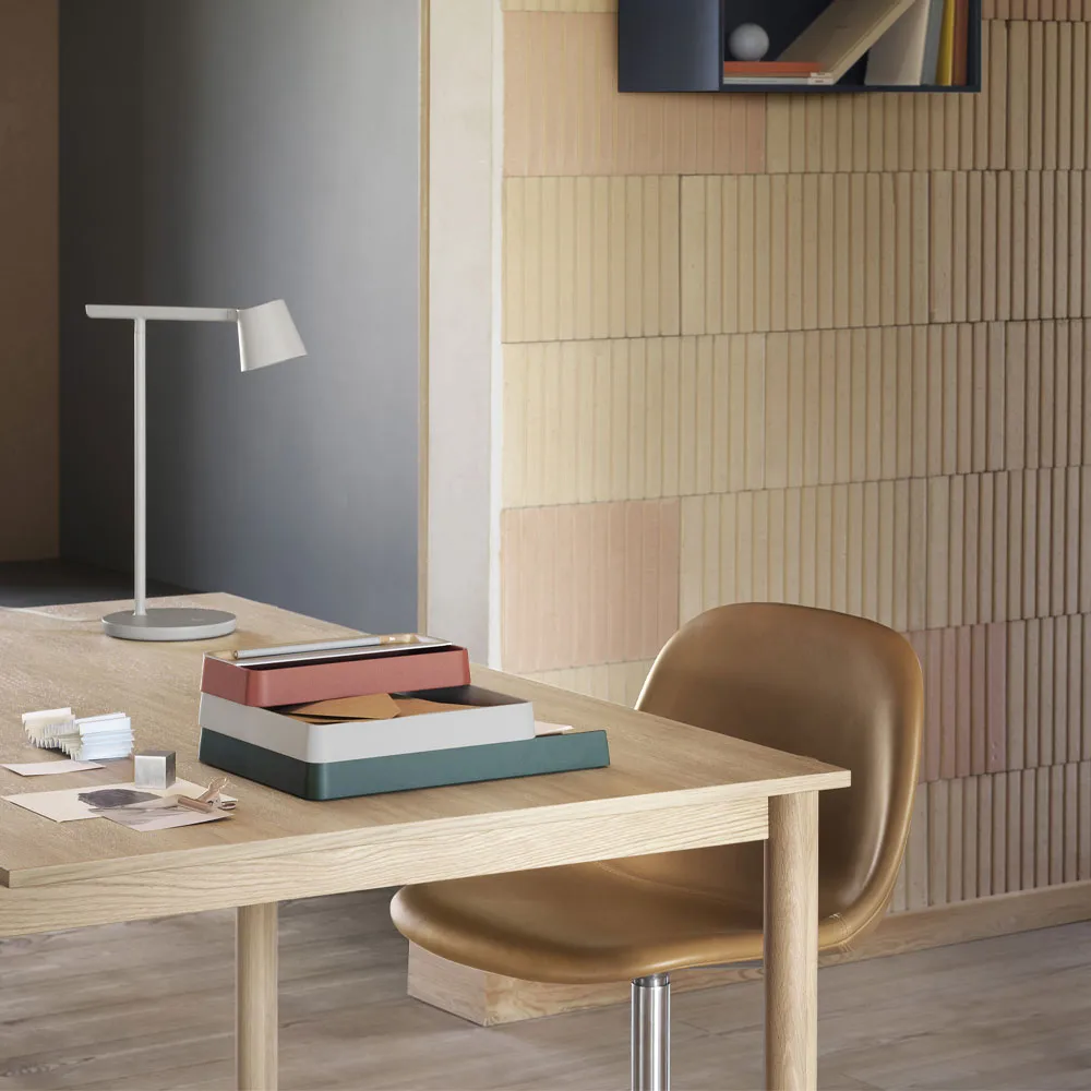 Arrange Desktop oppbevaring, grey, configuration 1 Muuto