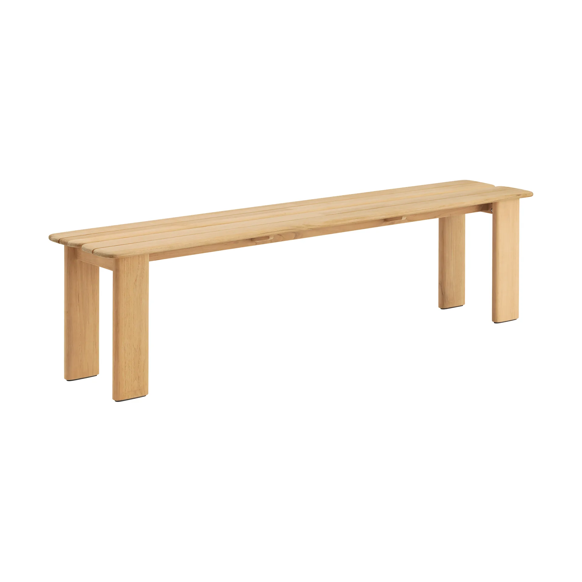 Assemble benk, Teak, 180 cm Muuto