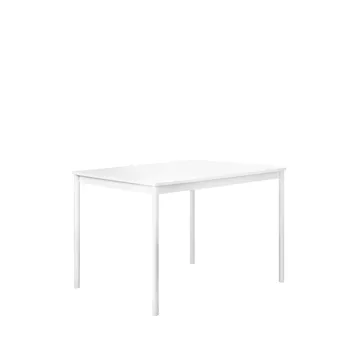 Base spisebord - white, abs kant, 140 x 80 cm - Muuto