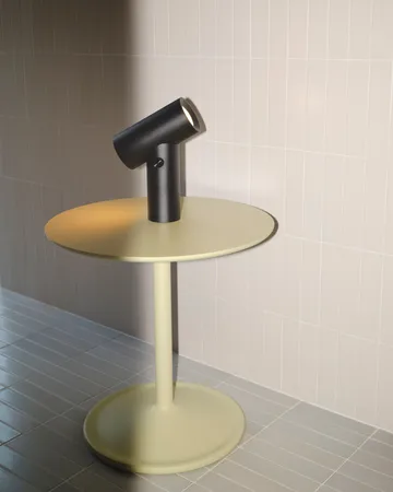 Beam portabel bordlampe - Black, 26,2 cm - Muuto