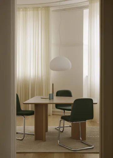 Brink Chair Cantilever Base stol - Eik-krom - Muuto
