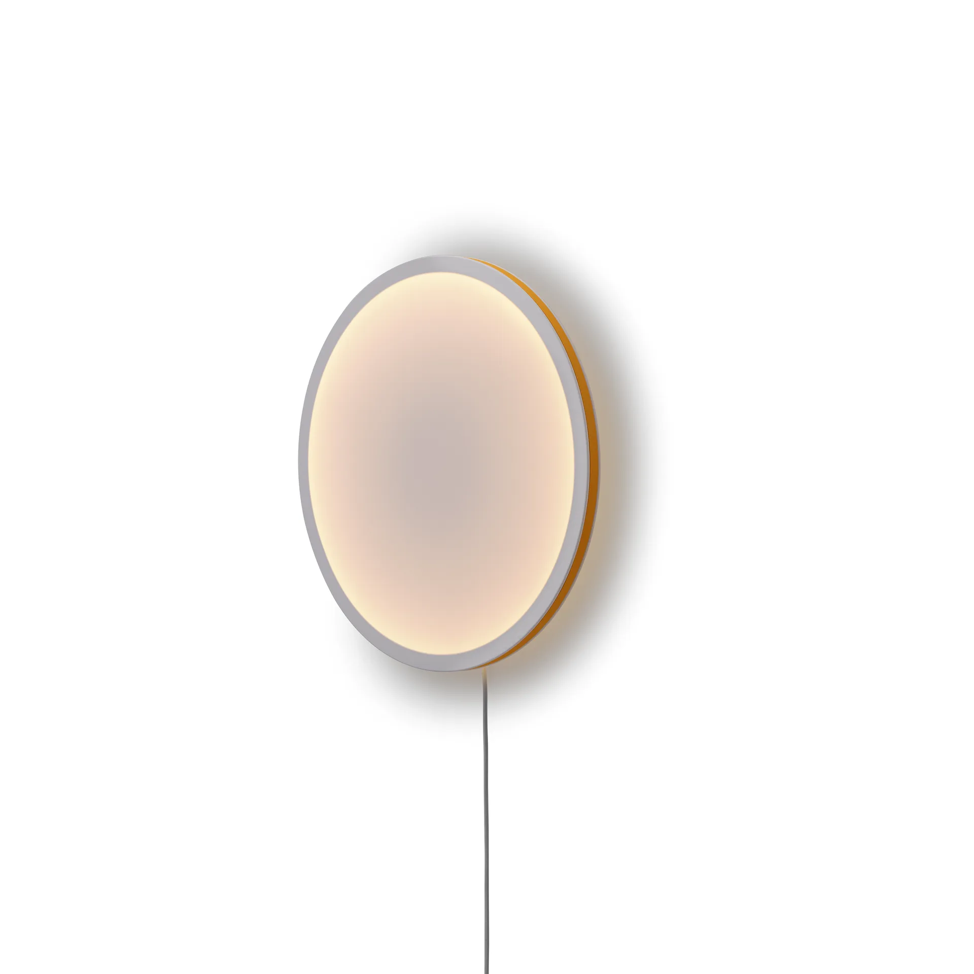 Calm vegglampe Ø50 cm, White/Orange Muuto