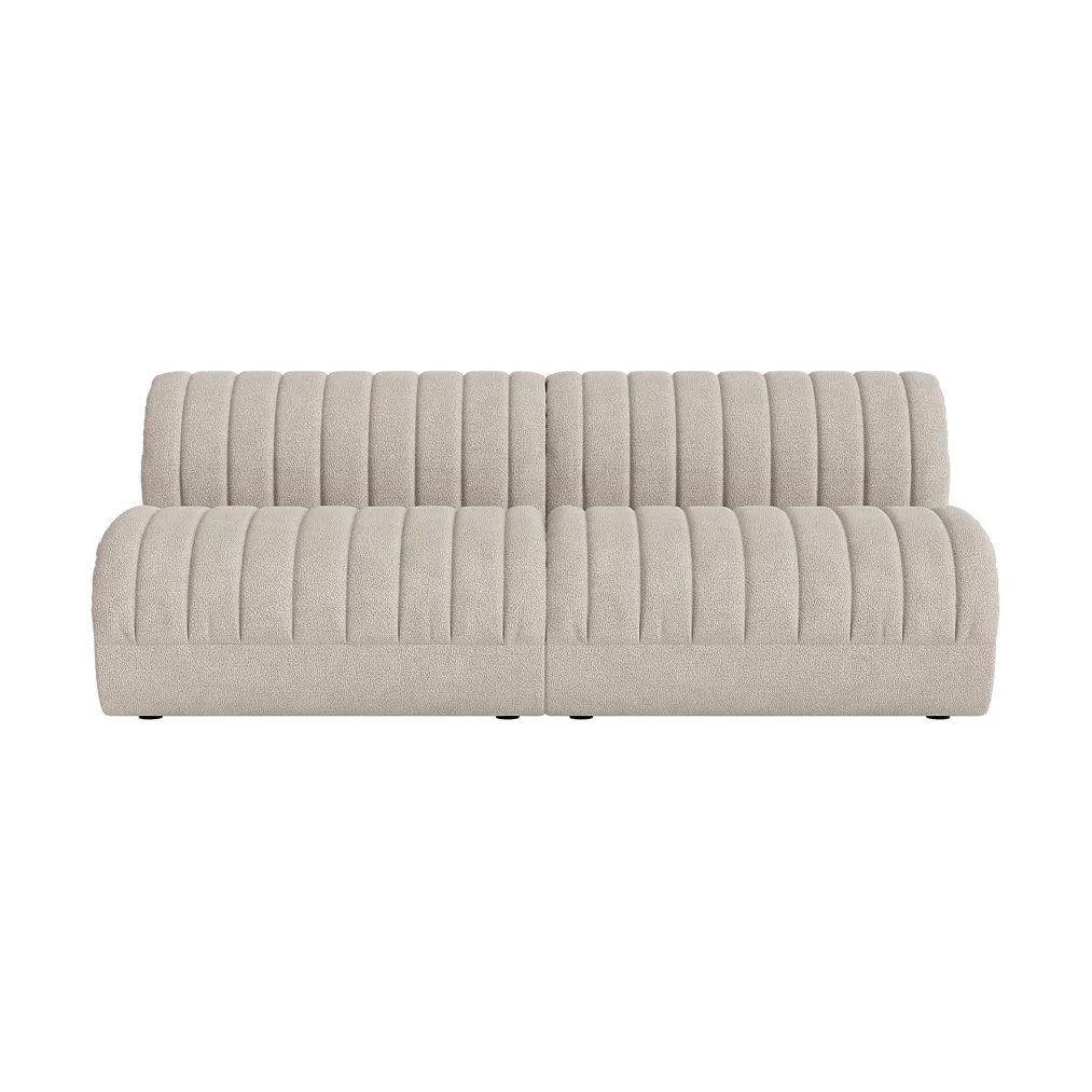 Coltre modulsofa, Konfigurasjon 1, turf-sand, 2-seter Muuto