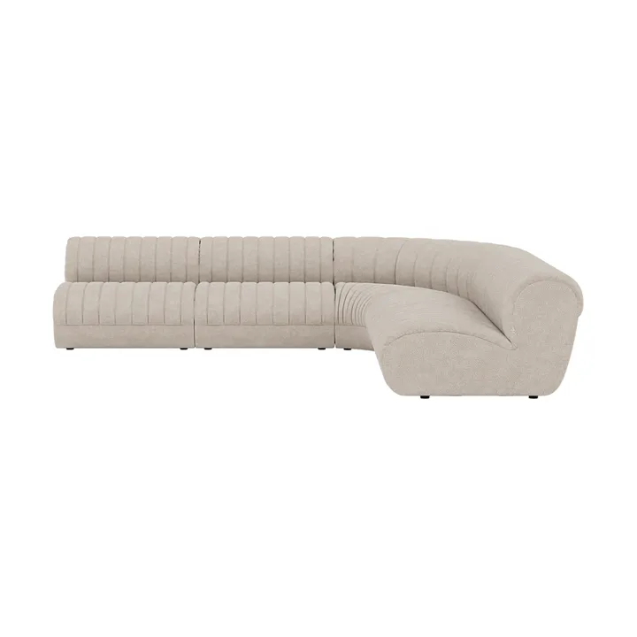 Coltre modulsofa - Konfigurasjon 1, turf-sand, hjørnesofa - Muuto