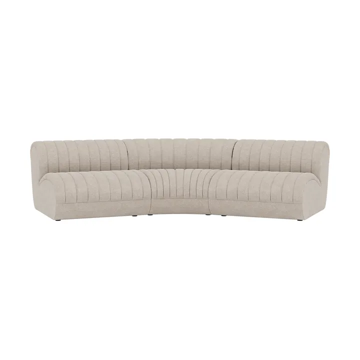 Coltre modulsofa - Konfigurasjon 4, turf-sand, 3-seter - Muuto