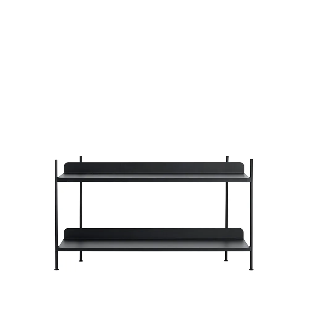Compile configuration 1 hyllesystem, Black Muuto