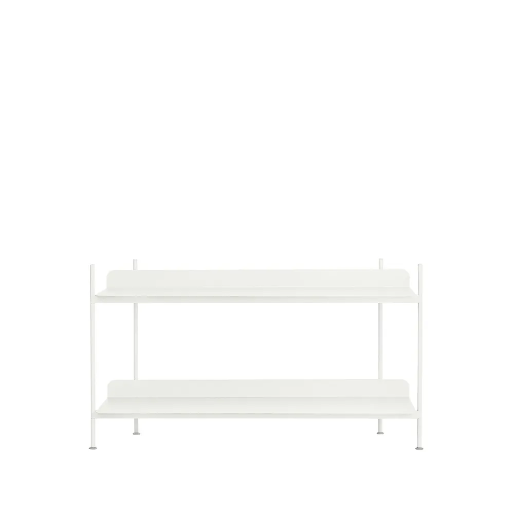 Compile configuration 1 hyllesystem, White  Muuto