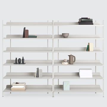 Compile configuration 3 hyllesystem - White  - Muuto