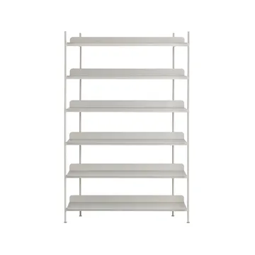 Compile configuration 4 hyllesystem - Grey - Muuto