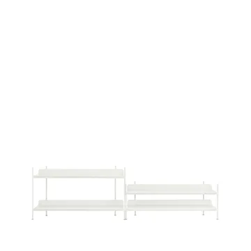 Compile configuration 5 hyllesystem - White  - Muuto