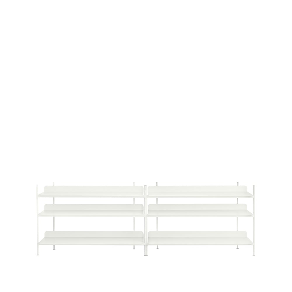Muuto Compile configuration 6 hyllesystem White