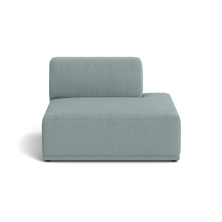 Muuto Connect soft modul Re-wool nr.718 lyseblå Uten armlene (D)
